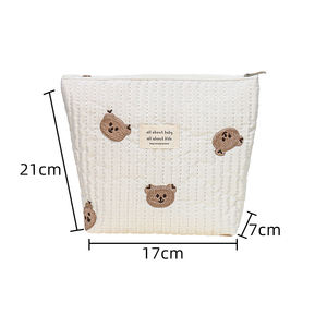 Nouveau Sac à Langer Brodé pour Maman, Sac à Bandoulière pour Biberons et Accessoires de Bébé, Sac de Rangement pour Poussette, Personnalisable OEM avec Logo - Product Image 5