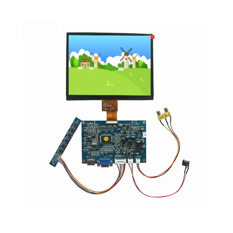 Hot Verkoop 8 Inch Kleine Formaat Tft Lcd Module Lcd Display Monitor Voor Medische Tabletten