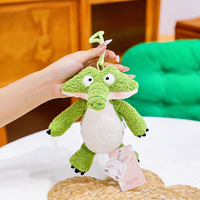 En gros Porte-clés en peluche animal 20 cm, design original, Crocodile Renard, Pendentif en peluche, Jouet en peluche parfumé, Breloque de sac, Ornement de bureau