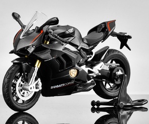 Msalloy 1 đến 12 quy mô Diecast Đồ chơi xe hơi âm thanh và ánh sáng trượt mô hình cho <span class=keywords><strong>Kawasaki</strong></span> cho BMW Ducati xe máy vật liệu kim loại - Product Image 6