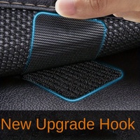 Rouleaux de ruban auto-agrippant personnalisés pour tapis de voiture, fixation invisible en tissu nylon réutilisable, attaches adhésives rapides, Velcro auto-adhésif