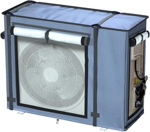 Unités extérieures de climatiseur résistantes au vent et à la neige, taille maximale 32,3Lx13,7Wx24H pouces, utilisables pendant le fonctionnement, gris. - Product Image 2