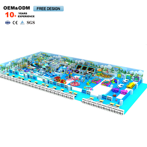 Parque Infantil Interior Personalizable con Piscina de Pelotas Rectangular Comercial de Lujo y Temática Oceánica para Centros Comerciales - Product Image 4