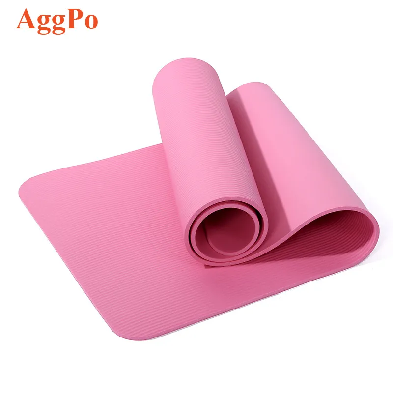 Dày không trượt Yoga Mat an ninh và bảo vệ môi trường tập thể dục Mat mềm hấp thụ sốc mở rộng thể thao mat