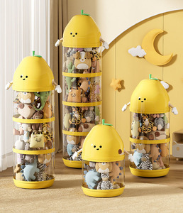 <span class=keywords><strong>Tour</strong></span> de <span class=keywords><strong>rangement</strong></span> multicouche à 3 niveaux pour poupées Organisateur de jouets en peluche pour enfants Vitrine transparente Fournisseur avec logo personnalisé - Product Image 4