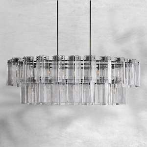 72" Large Wedding Decoration Post-modern 2 Tier <strong>Crystal</strong> <strong>Chandelier</strong> Big Hotel Lobby Villa Foyer Luxury <strong>Chandelier</strong> Lighting - Product Image 5