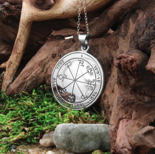 HIJONES Collana Uomo Con Ciondolo Pentacolo Celtico - Acciaio Inossidabile Con Catena Regolabile (45-90cm)