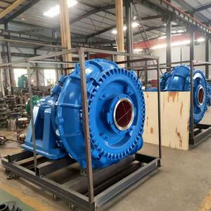 Bomba centrífuga eléctrica para lodos y escoria, sin obstrucciones, resistente al desgaste, de alta presión, para descarga de arena y grava en molinos marinos. - Product Image 1