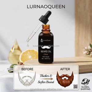 LurnaoQueen <span class=keywords><strong>Huile</strong></span> à Barbe Citronnée 30ml pour Hommes 100% Naturelle Biologique Adoucissante Hydratante <span class=keywords><strong>Huile</strong></span> <span class=keywords><strong>de</strong></span> Toilettage Marque Privée OEM - Product Image 3