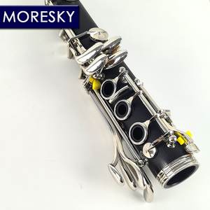 Clarinette MORESKY 18 clés, tonalité Do, corps en caoutchouc dur E202 - Product Image 4