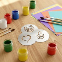 Filtre à café en métal rond en forme de sourire, promotion
