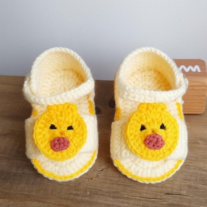Personalización de alta calidad, nuevo estilo, <span class=keywords><strong>sandalias</strong></span> de pato para bebé, zapatos de ganchillo a mano, zapatos de verano para bebés, zapatos de suelo para puerta - Product Image 5