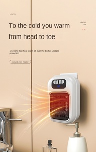 Wholesale Smart Home Portable <b>Heater</b> Mini <b>Plug</b> in Wall Room Appliance Timed Rapid Heating for Office Bedroom - Product Image 2