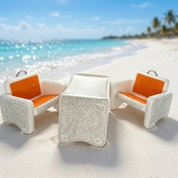 Canapé et chaise gonflables modernes InflaToGo - Chaise de camping portable légère et imperméable pour l'extérieur