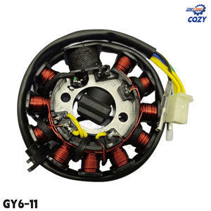 Bobine de magnéto pour <span class=keywords><strong>moto</strong></span> GY6-125, bobine de charge pour <span class=keywords><strong>moto</strong></span> GY6-150, bobine de générateur pour scooter, accessoires de moteur Gy6 - Product Image 4