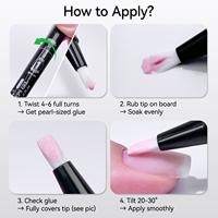 Stylo à gel UV naturel professionnel, gel nude en deux étapes, stylo à gel UV LED, gel à faire tremper, vernis à ongles, manucure, OEM ODM, vente en gros, échantillon gratuit