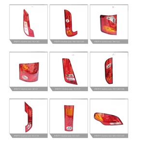 Ensemble de feux arrière de bus, divers styles, feux arrière halogènes/<span class=keywords><strong>LED</strong></span> pour pièces de rechange de bus Yutong/Higer/Kinglong - Product Image 2
