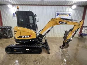 Componentes Originales para Miniexcavadora Hidráulica Sany SY35U de 3t con Motor, Bomba y Engranajes - Miniexcavadora Usada a Bajo Precio - Product Image 2