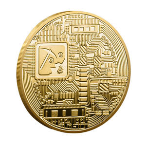 Vorrätige Exquisite Vergoldete Gedenkmünze Metallkunst-Ornament Souvenir-Münze Geschäftsgeschenk Dekorationsobjekt - Product Image 3