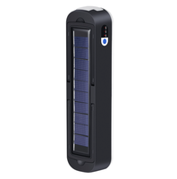 Lampe de poche LED Portable à suspendre, 40 pièces, lampe-torche solaire 2v pour Camp, Rechargeable, avec batterie externe