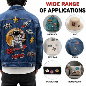 Vente en gros de maillots personnalisés pour <span class=keywords><strong>club</strong></span> de football universitaire, chemise, logo du nom du casque, écussons à broder au fer pour vêtements - Product Image 4
