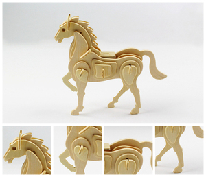 Fabricants pas cher 3D zodiaque <span class=keywords><strong>chinois</strong></span> bois puzzle animal puzzles en bois en gros puzzle en bois - Product Image 2