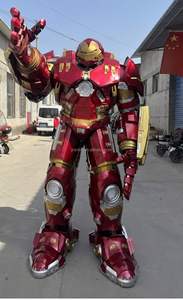 Personalizzabile grande 3M Costume da Robot indossabile Anti-Hulk Iron Man Mark 44 Costume da Cosplay <span class=keywords><strong>rosso</strong></span> mascotte vestito di Halloween - Product Image 2