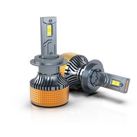 Ampoule de phare LED automobile Q1 80W 8000lm Canbus H1 H7 H11 9005 9006 H4 H13 9007 LED automobile avec puces LED 7035