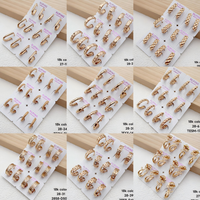 Boucles d'oreilles clips XUPING couleur or 18 carats avec zircons cubiques, vente en gros, boucles d'oreilles à billes en zircon non percées pour femmes