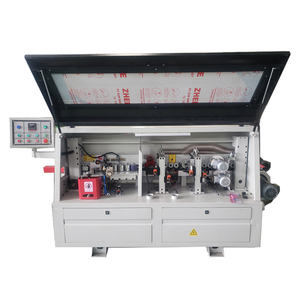 自動MDF <span class=keywords><strong>PVC</strong></span>合板エッジバンディングマシンエッジバンダー家具キャビネットドアMDF用プレミリングトリマー付き45度 - Product Image 1