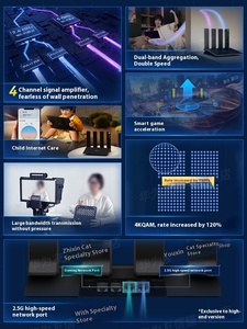 Pour <span class=keywords><strong>Huawei</strong></span> BE3Pro <span class=keywords><strong>routeur</strong></span> domestique haute vitesse 2.5G Port réseau Gigabit <span class=keywords><strong>fibre</strong></span> <span class=keywords><strong>optique</strong></span> double fréquence 7 nouveaux routeurs d'entreprise WiFi7 - Product Image 3
