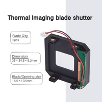 Thermal Imaging Shutter 2 Blades 3.3V DC 0.84W Daya Rendah 200k Siklus Bistable untuk Modul Kamera Pencitraan Termal Inframerah