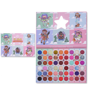 Paleta <span class=keywords><strong>de</strong></span> Sombras <span class=keywords><strong>de</strong></span> Ojos <span class=keywords><strong>de</strong></span> 54 Colores, Diseño <span class=keywords><strong>de</strong></span> <span class=keywords><strong>Sakura</strong></span> <span class=keywords><strong>Card</strong></span> <span class=keywords><strong>Captor</strong></span>, Personalizada, Resistente al Agua, Alta Pigmentación, Perlada, Mate, con Lentejuelas Grandes, Regalo - Product Image 1