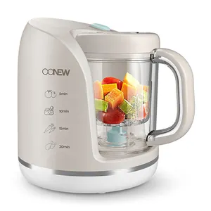 Cuisinart Oat Susu Rumah Tangga Listrik Panel Sentuh Bayi Multifungsi Pembuat Makanan Prosesor Bawang Putih Chopper Steamer Blender Adonan Roti Mesin Adonan Mixer 10 L