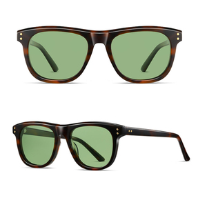 Gafas de Sol de Acetato con Diseño Geométrico Cuadrado Clásico, Pulido a Mano, Polarizadas, Cómodas, Venta al Por Mayor, Servicio OEM ODM - Product Image 4