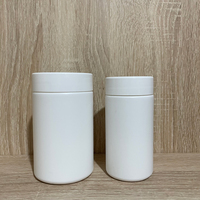 Personnalisé 4oz-13oz flacons de pilules anti-poussière en HDPE mat opaque doux au toucher avec emballage à bouchon à vis