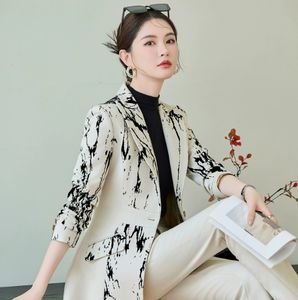 Blazer formel pour femme YERR, é<span class=keywords><strong>l</strong></span>égant, à bouton unique, col en V, manches longues, en spandex/polyester, 300g, anti-rétrécissement, prix réduit - Product Image 2