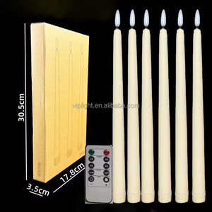 เทียน <span class=keywords><strong>LED</strong></span> แบบยุโรปควบคุมด้วยรีโมท ไฟยาวสำหรับงานเลี้ยงอาหารค่ำ งานแต่งงานสุดโรแมนติก วันเกิด งานรับปริญญา - Product Image 2