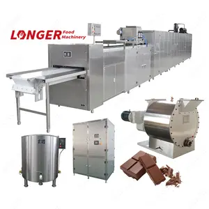 Máquina de fabricación de virutas de Chocolate, proceso de fabricación de moldes de Chocolate