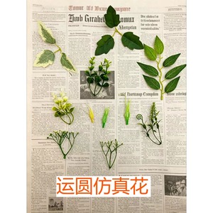 ใบยูคาลิปตัสประดิษฐ์ยี่ห้อหยุนหยวน ขนาด 10-30 ซม. ทำจากพลาสติกและผ้า สำหรับตกแต่งบ้านและงานแต่งงาน - Product Image 5