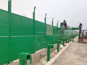 Barriera sonora autostradale ponte rialzato ferroviario schermo di isolamento acustico residenziale parete di isolamento acustico - Product Image 3
