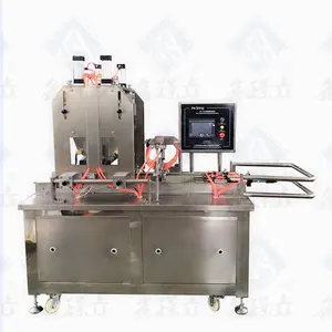 Full Automatic Pineapple Fruit Hard candy Lollipop Candy Making Machine with Stainless steel material