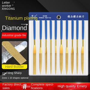 Limes et râpes professionnelles à diamant, mini-outils industriels pour le bricolage, coupe bastard, vente directe usine, assortiment - Product Image 5