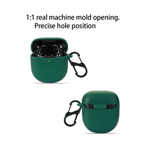 Étui en silicone personnalisé pour écouteurs <span class=keywords><strong>Bose</strong></span> <span class=keywords><strong>QuietComfort</strong></span> Ultra avec crochet - Product Image 3