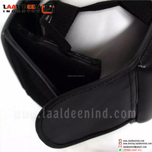 ยามหัวมวยทำจากหนังแท้พร้อมโลโก้ที่กำหนดเองและสีอุปกรณ์มวยที่กำหนดเอง - Product Image 4