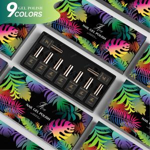 JTING Fournisseur de Produits pour Ongles : Créez Votre Marque Unique – Coffret de Vernis à Ongles Gel Sans HEMA, 9 Couleurs, Design Naturel, OEM, Marque Privée - Product Image 1