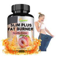 Compléments Alimentaires Silulanting à la Saveur de Pêche Garcinia Cambogia pour la Perte de Poids, 60 Comprimés, Vitamine B6, Booster d'Énergie, Brûleur de Graisse Abdominale