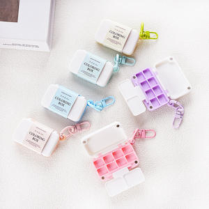 Boîte de Palette Aquarelle Voyage Mini Gouache Plateau de Mélange Graffiti Nail Art Peinture Acrylique Portable 8 Couleurs Boîte de Palette de Peinture - Product Image 3