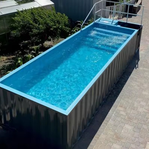 Kit de piscine hors sol en fibre de verre de qualité supérieure pour adultes et enfants, design résistant aux UV et écologique pour les espaces extérieurs - Product Image 3