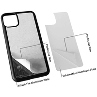 Coques de téléphone portable en TPU de haute qualité, douces au toucher, à sublimer, vierges, personnalisables avec logo, pour iPhone 17 Pro Max